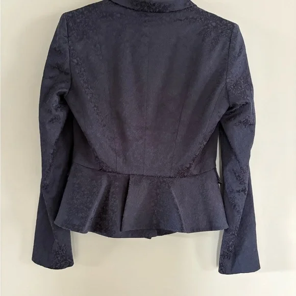 Tahari Blue Blazer Tailored Suit Jacket size 10 - Picture 5 of 12